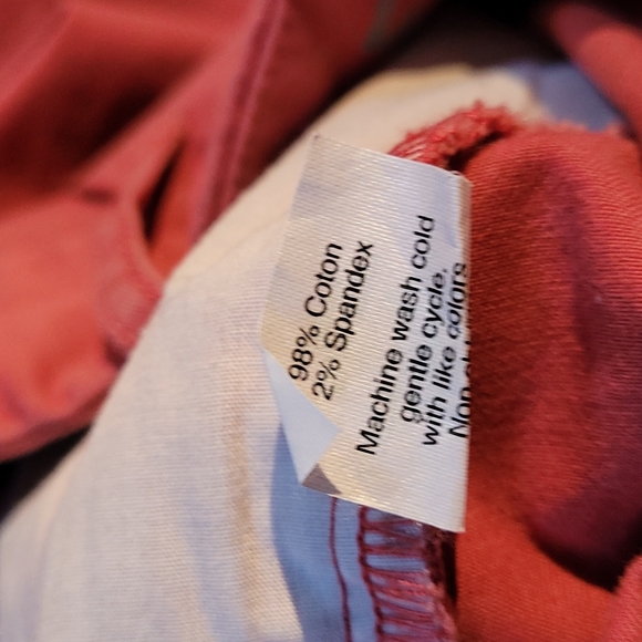 J Crew Factory Frankie coral chinos - Picture 5 of 5